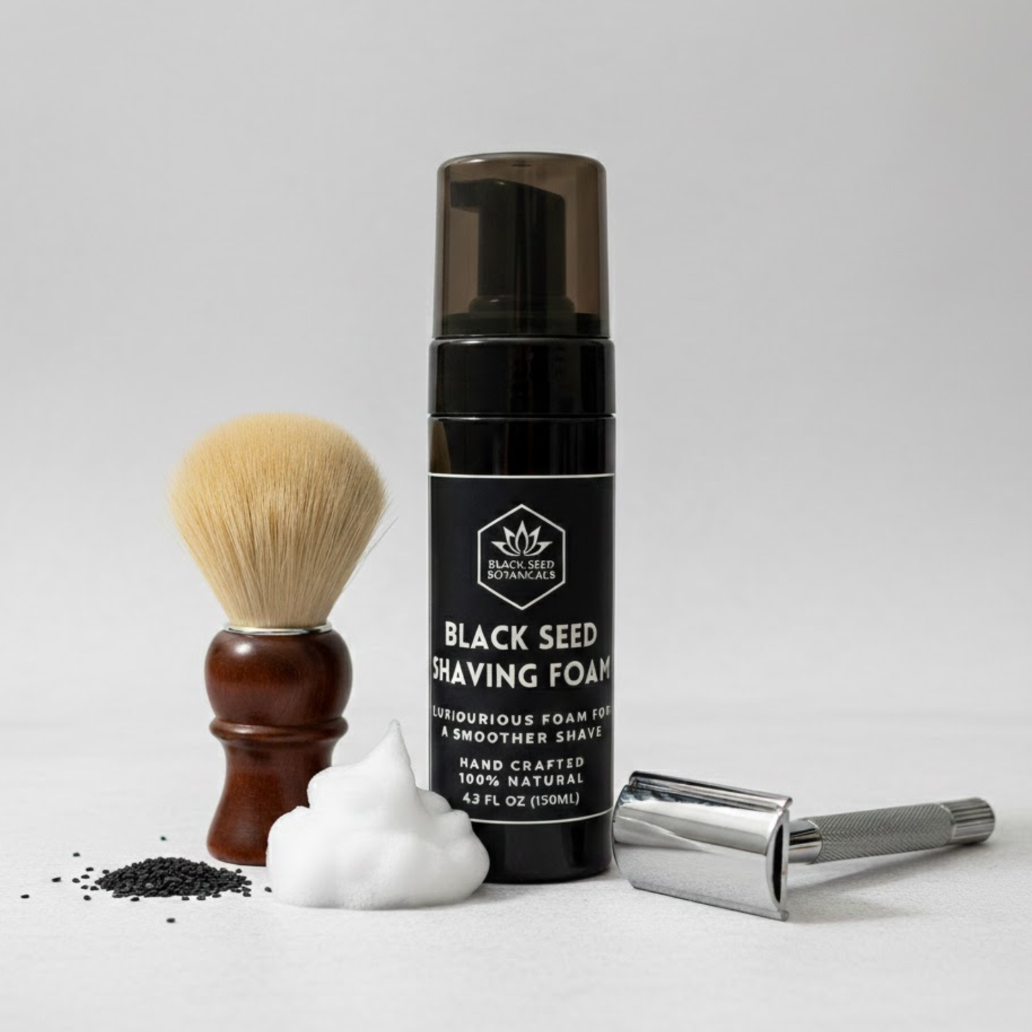 Black Seed Shaving Foam