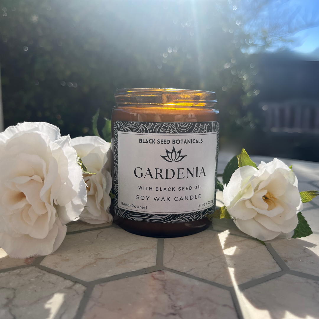 Black Seed Oil-infused Scented Soy Wax Candles